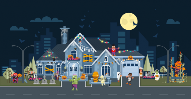 Halloween Roof Decorating Safety Tips